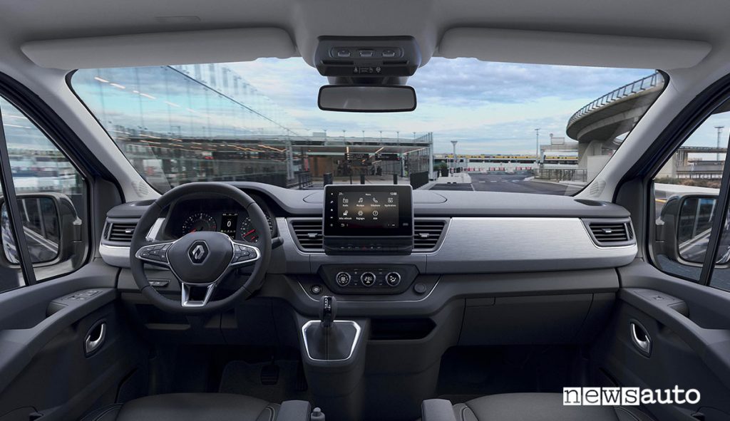 Plancia del Nuovo Renault Trafic SpaceClass 2021