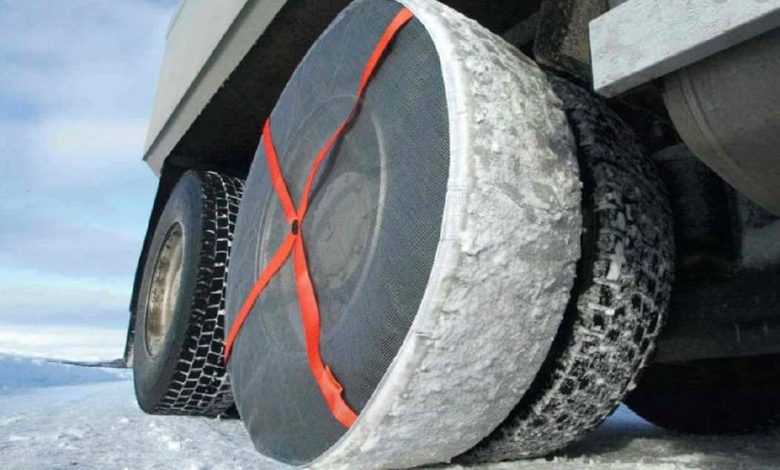 Calze da neve per camion