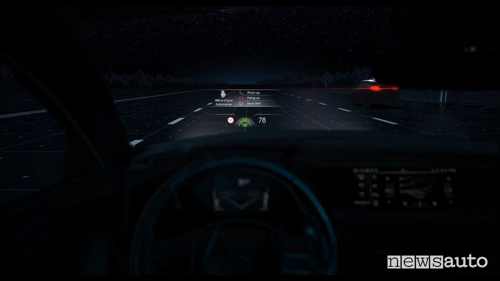 DS Extended Head Up Display