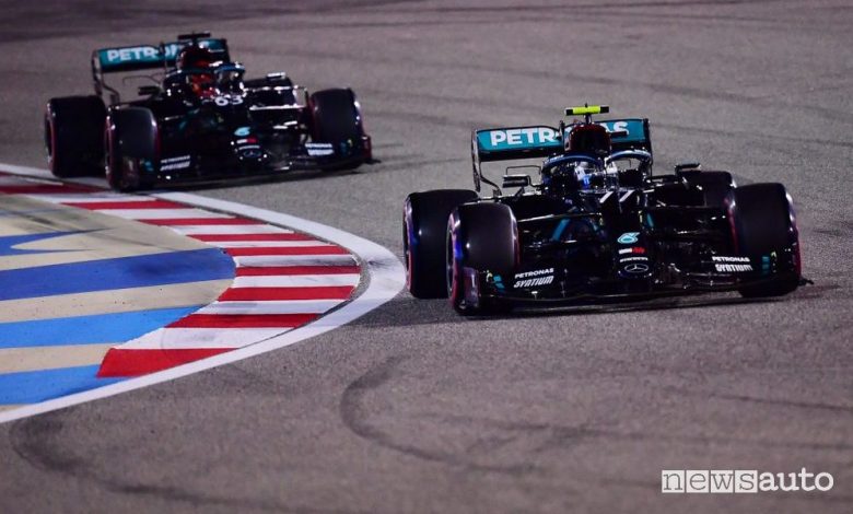 Qualifiche F1 Gp Sakhir 2020, la griglia di partenza