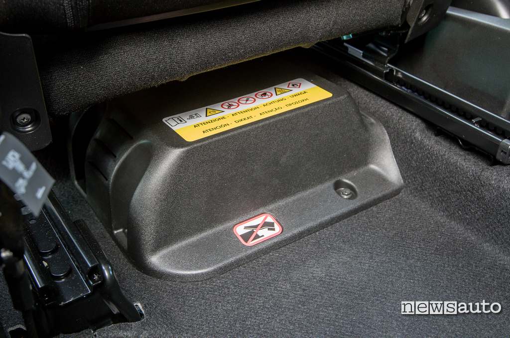 batteria agli ioni di litio del sistema ibrido Lancia Ypsilon Hybrid