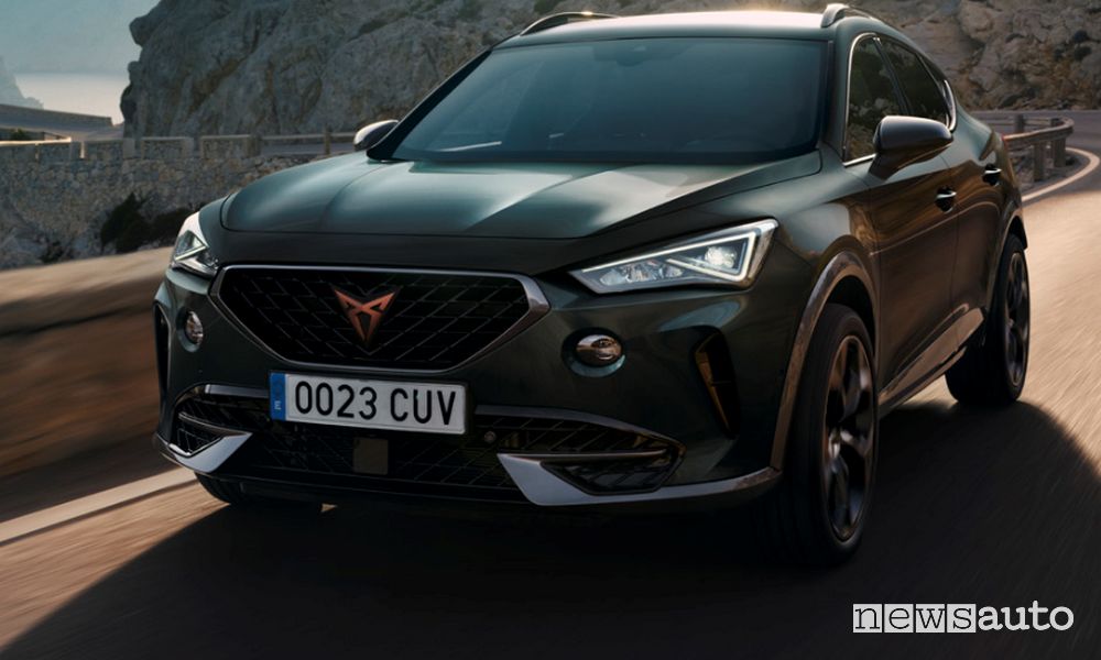 Cupra Formentor VZ e-Hybrid plug-in, caratteristiche e prezzi