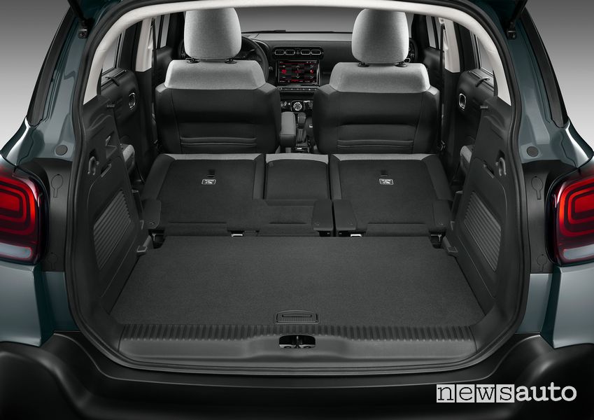 Bagagliaio abitacolo nuovo Citroën C3 Aircross