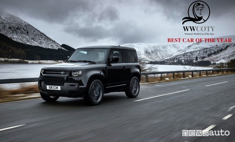 Land Rover Defender è Women's World Car of the Year