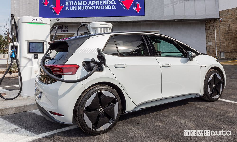 Nuove colonnine ricarica rapida in Italia 350 kWh