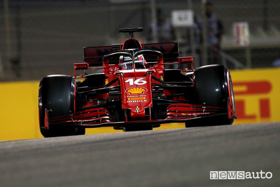La Ferrari riparte con il 4° posto di Leclerc nelle qualifiche del Gp Bahrain 2021