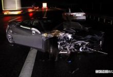 incidente auto Ferrari F8 Tributo Germania