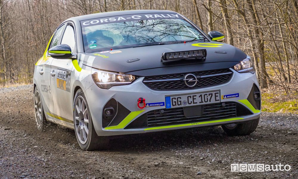 Auto elettriche, che rumore fa in gara le Corsa-e rally