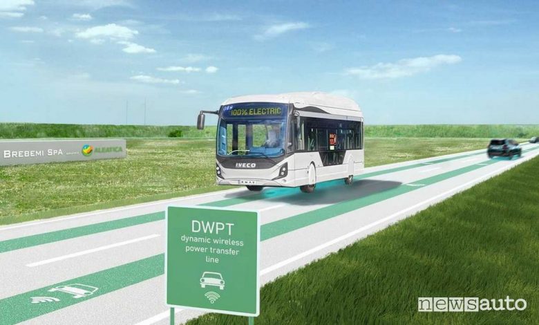 Ricarica wireless auto elettriche, sperimentazione sull'Autostrada Brebemi