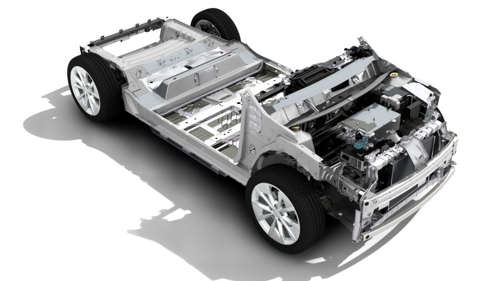 Piattaforma CMF-EV Renault Megane elettrica