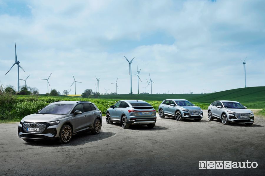 Audi solo elettriche a partire dal 2026