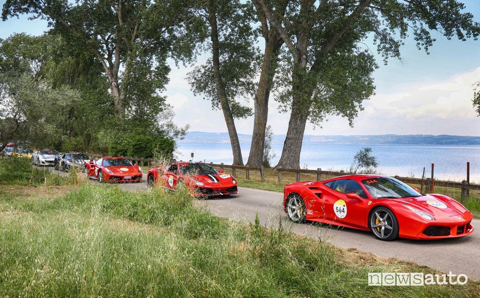Ferrari Tribute alla Mille Miglia 2021