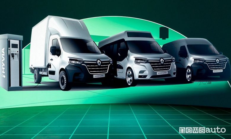 Furgoni ad idrogeno Renault, nasce il progetto HYVA