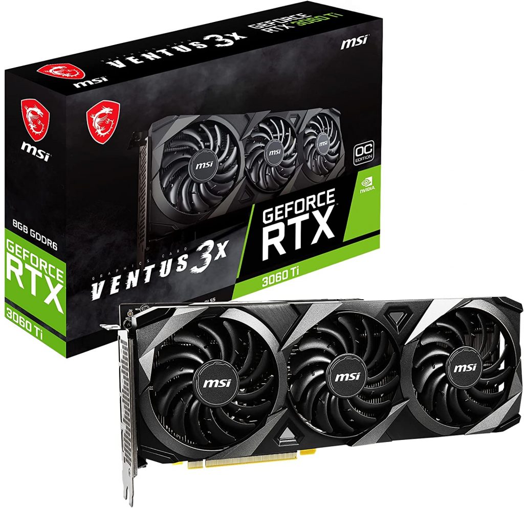 scheda video ad alte prestazioni,  NVIDIA GeForce RTX 3060 Ti su AMAZON) con la crisi dei chip non si trovano 