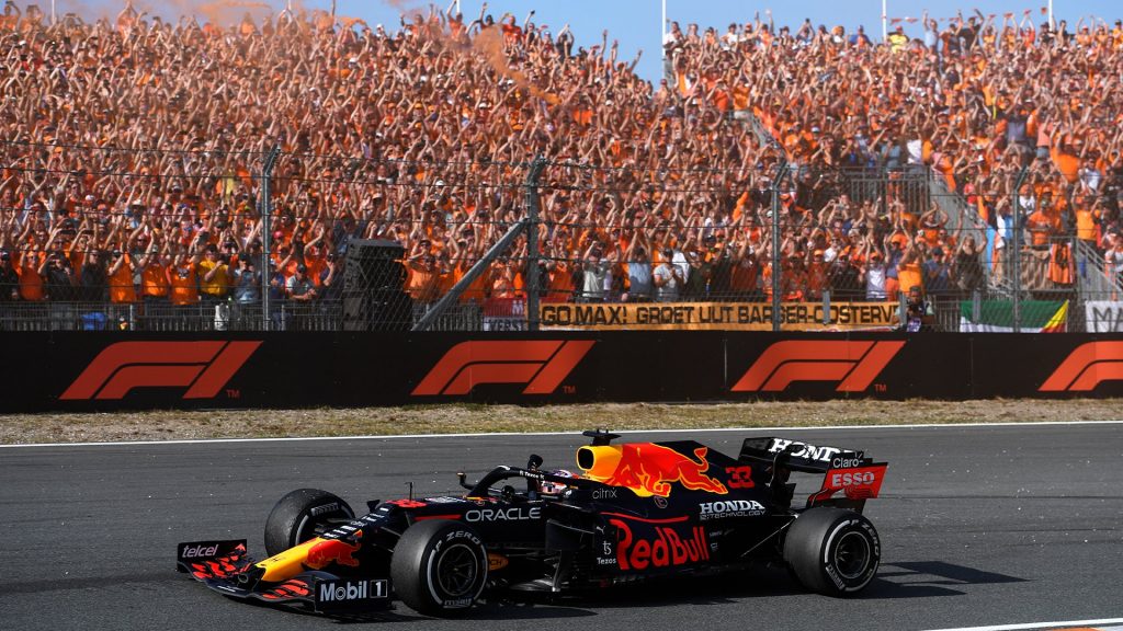 F1 Gp Olanda 2021 gara vinta a Zandvoort da Max Verstappen