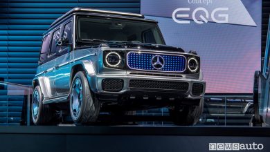 Mercedes EQG, concept che anticipa il Classe G elettrico
