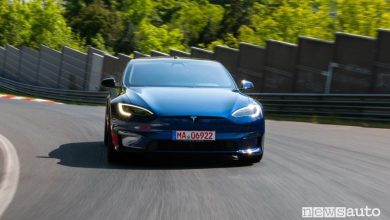 Tesla Model S Plaid, record auto elettrica al Nürburgring