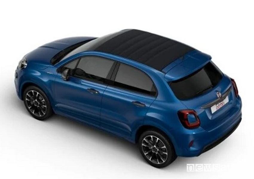 Fiat 500X Dolcevita nella versione Sport