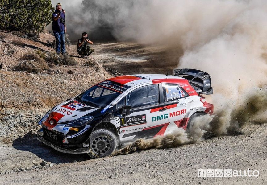 Toyota Yaris Sebastien Ogier terzo Rally dell'Acropoli 2021 WRC