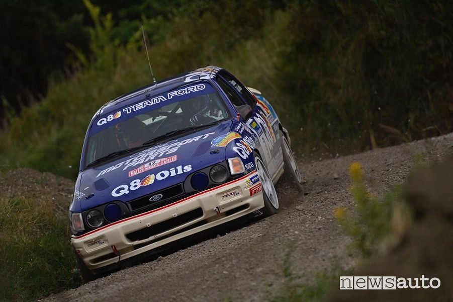 Rallylegend 2021 Delecour on Ford Sierra Cosworth 4x4 (1990)