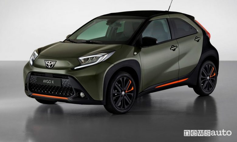 Nuova Toyota Aygo X, caratteristiche e prezzi
