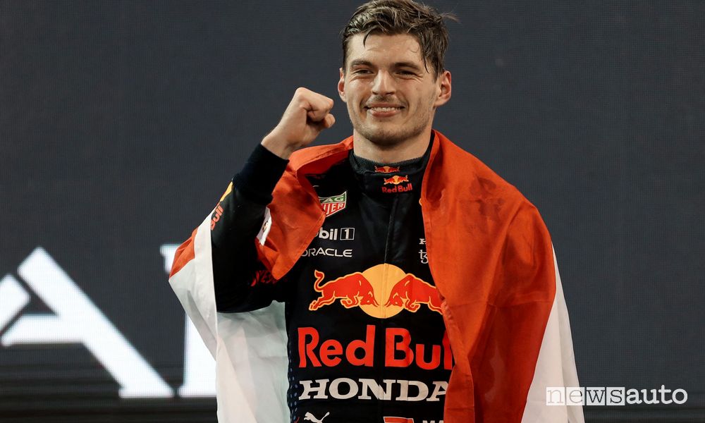 F1 GP Abu Dhabi 2021, Verstappen Campione del Mondo