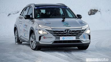 Autonomia auto idrogeno d'inverno, record con il SUV Hyundai Nexo