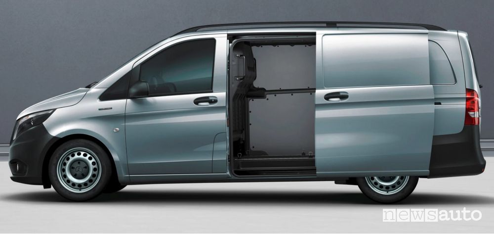 Mercedes-Benz eVito Panel van, load capacity