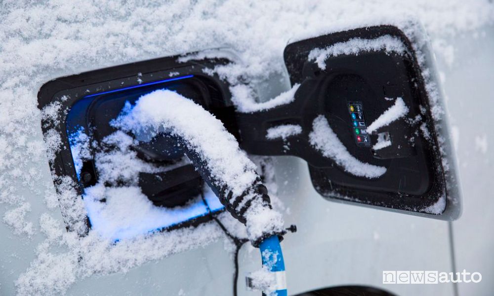Autonomia auto elettriche d'inverno, perché col freddo fa meno km