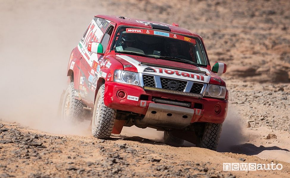 Dakar 2022 Nissan Patrol T1 Silvio e Tito Totani