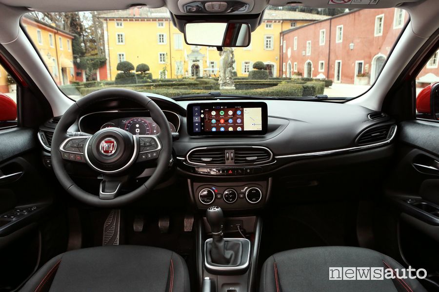 Interior Fiat (Tipo) RED Cross Station Wagon