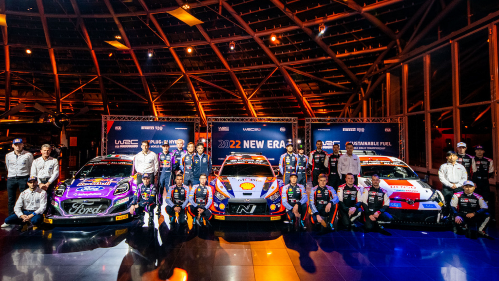 auto ed i protagonisti del Mondiale Rally WRC 2022