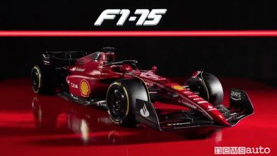 Nuova Ferrari F1-75 2022