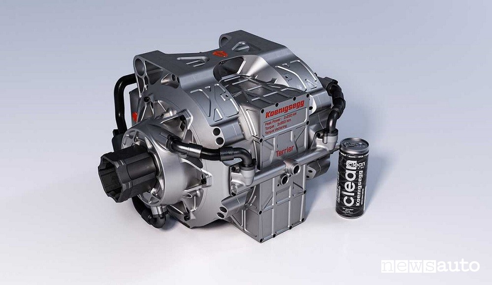 Motore elettrico Quark Raxial Flux di Koenigsegg