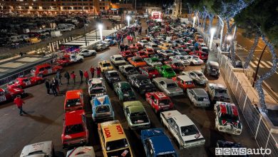 Partenza Rally di Montecarlo storico 2022