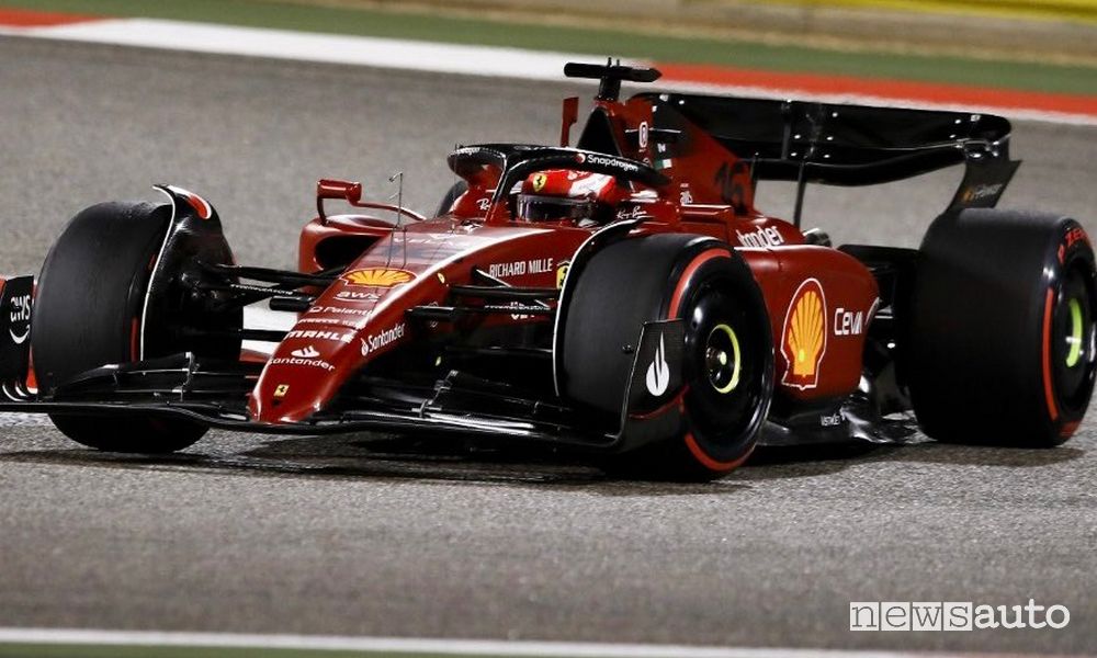F1 2022 Gp Bahrain gara Ferrari Charles Leclerc