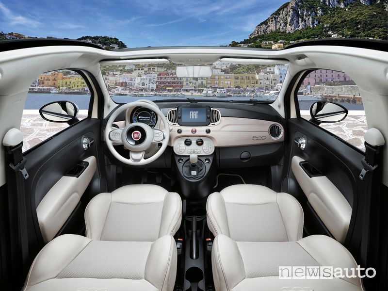 Abitacolo Fiat 500 Dolcevita Special Edition