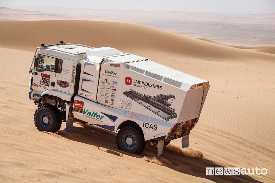 Paolo Calabria ha partecipato anche alla Dakar nel 2021