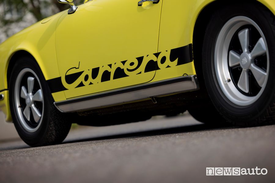 Cerchi Porsche 911 Carrera RS 2.7 nella versione Touring