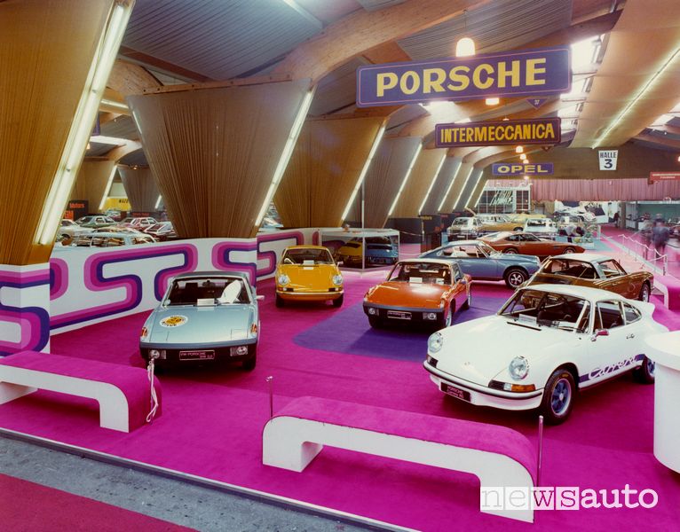 Presentazione della 911 Carrera RS 2.7 al Salone di Parigi