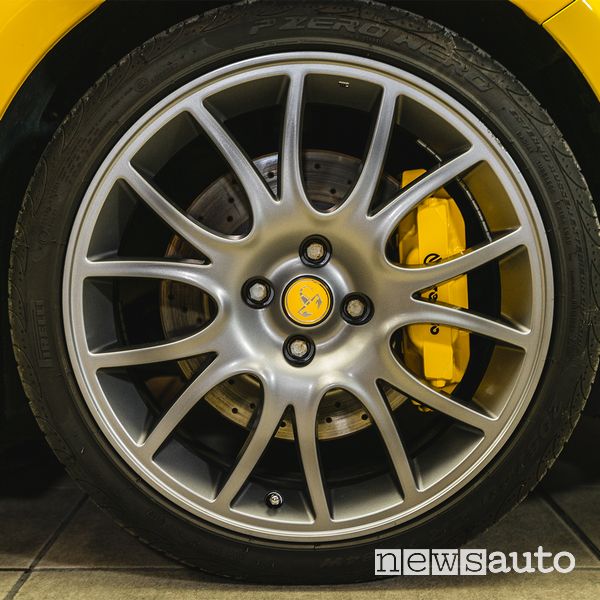 Iron Remover clean Abarth rim