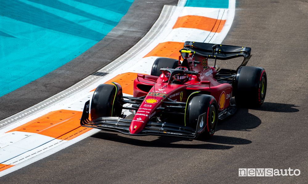 Qualifying F1 GP Miami 2022 Ferrari Sainz