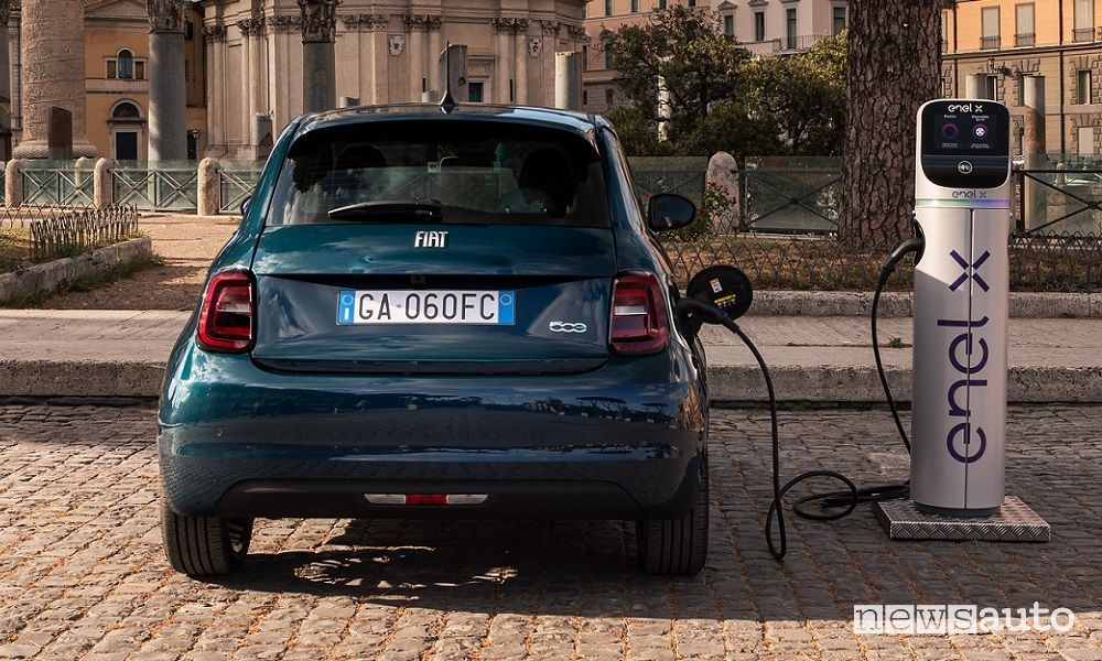 Electric rental car, new with Hertz