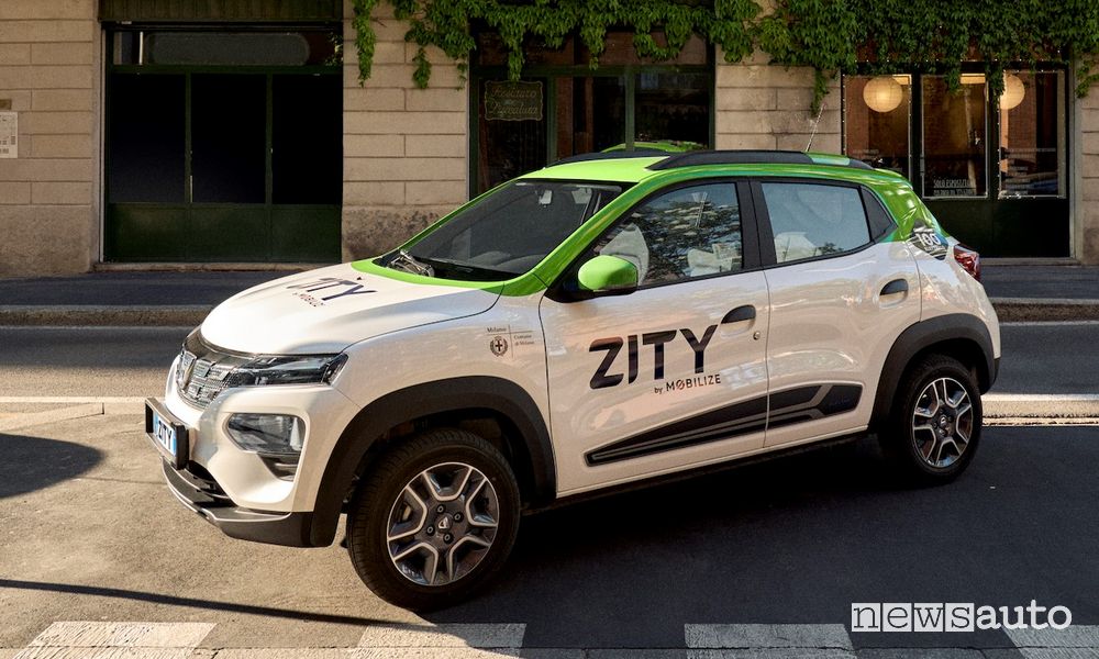 Car-sharing Zity Milano, come funziona