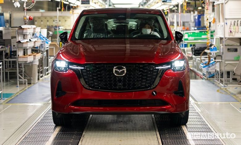 Produzione auto, neutralità carbonica Mazda