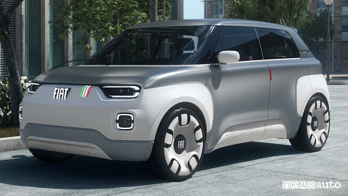 Nuova Fiat Panda, la nuova generazione sarà elettrica
