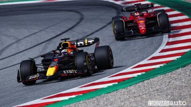F1 Austria 2022, qualifica sprint griglia di partenza