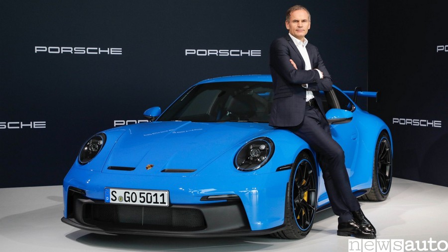 Il CEO di Porsche Oliver Blume