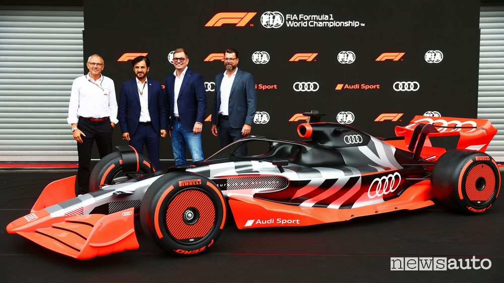 Audi dal 2026 entra ufficialmente in Formula 1