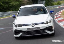 Volkswagen Golf R record al Nurburgring, il video